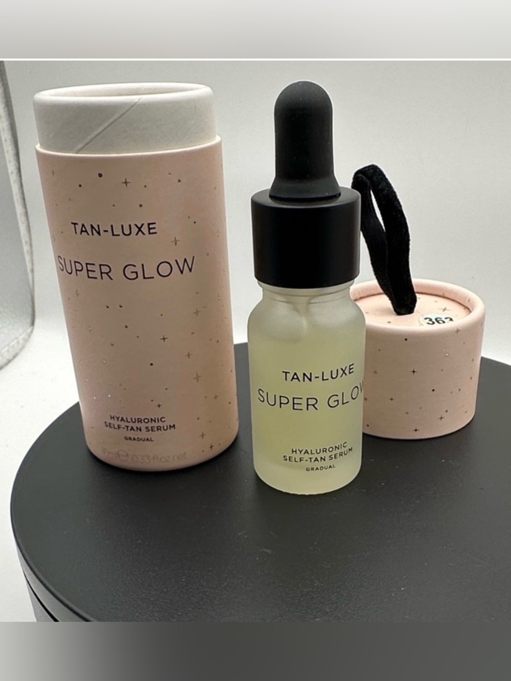 EMPTY NEW Tan-Luxe Super Glow Hyaluronic Self-Tan Serum Mini 10ml